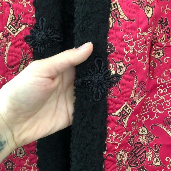 Vintage Reversible Oriental Jacket - Picture 3 of 9